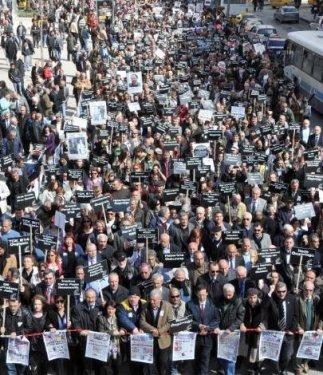 Gazeteciler Ankara'da eylemde - Resim 5