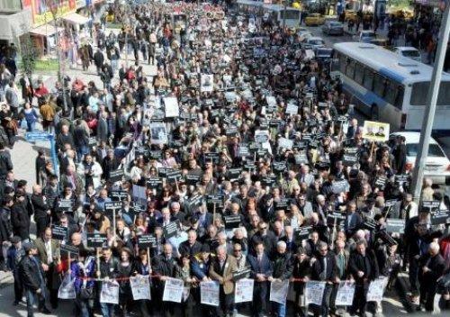 Gazeteciler Ankara'da eylemde - Resim 6