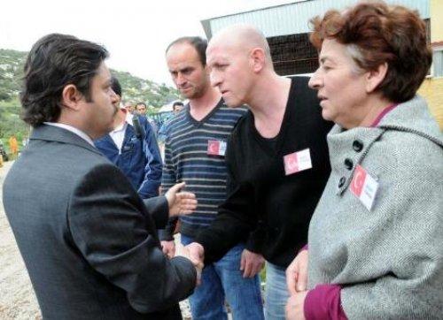 Milas şehidini uğurladı