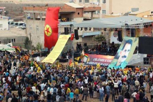  Şanlıurfa'da Öcalan'ın doğum günü kutlanıyor - Resim 11
