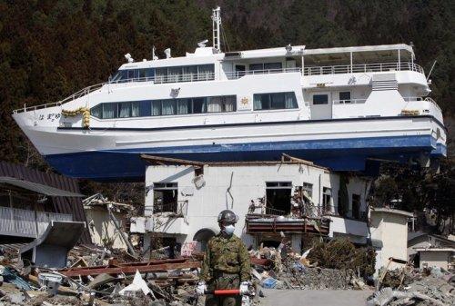 Japonya'daki kıyametin yeni fotoğrafları ortaya çıktı - Resim 7