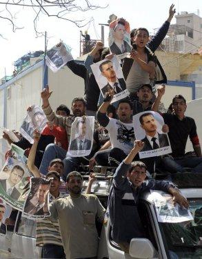 Suriye halkı isyanda