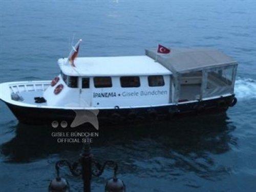 Gisele Bündchen'in Türkiye fotoğrafları internet sitesinde