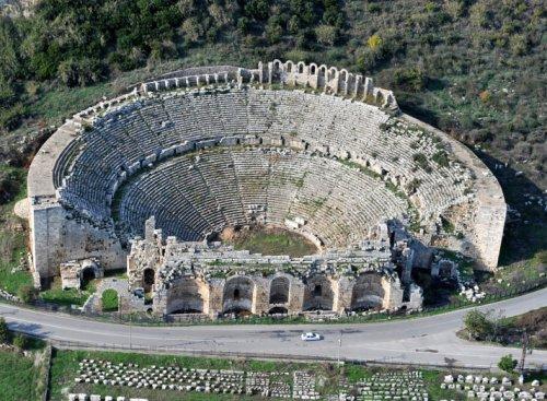 Gökyüzünden doğa harikası Antalya - Resim 101