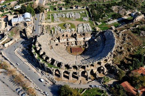 Gökyüzünden doğa harikası Antalya - Resim 97