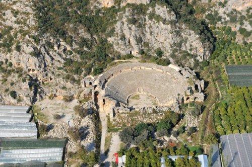 Gökyüzünden doğa harikası Antalya - Resim 89