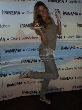 Gisele Bündchen'in Türkiye fotoğrafları internet sitesinde