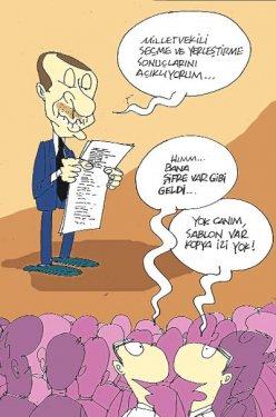 Adaylık yarışı karikatürlerde - Resim 11