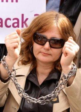 Meclis önünde kadına şiddet protestosu - Resim 6