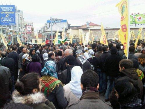 BDP'lilerden Taksim'de YSK protestosu - Resim 5