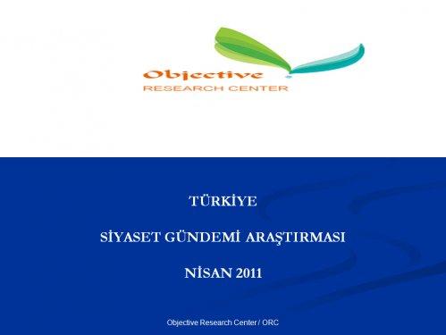 ORC'nin Nisan ayı seçim anketi