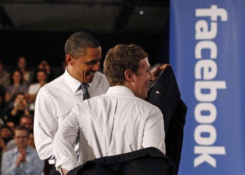 Obama Facebook'ta