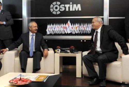 Kılıçdaroğlu OSTİM'i gezdi