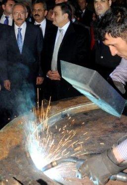 Kılıçdaroğlu OSTİM'i gezdi