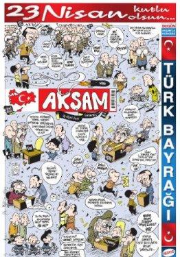 23 Nisan karikatürleri