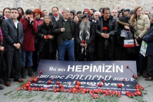 Taksim'deki anma töreninde gerginlik  - Resim 2