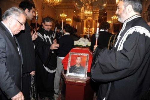 Ermeni şehit son yolculuğuna uğurlandı - Resim 15