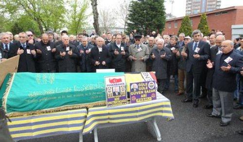 Güven Sazak son yolculuğuna uğurlandı