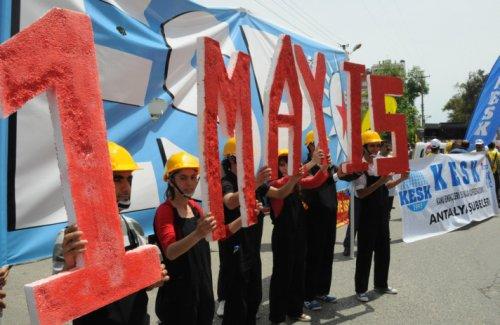 Türkiye'den ve dünyadan 1 Mayıs kareleri - Resim 62