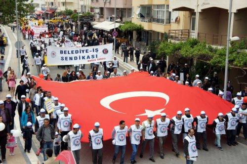 Türkiye'den ve dünyadan 1 Mayıs kareleri - Resim 37