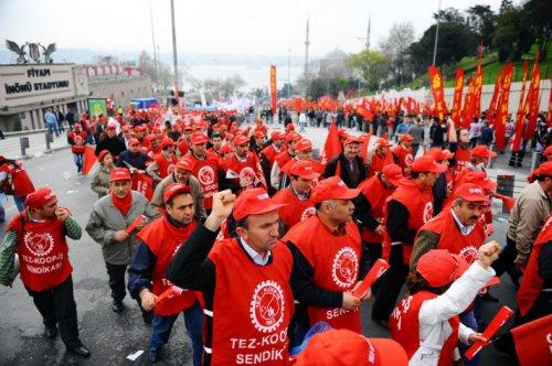 Türkiye'den ve dünyadan 1 Mayıs kareleri - Resim 20