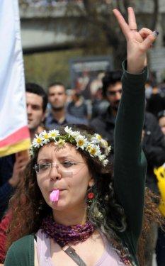 Türkiye'den ve dünyadan 1 Mayıs kareleri - Resim 91