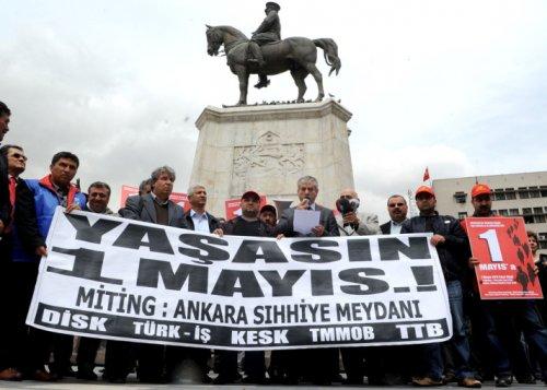 Türkiye'den ve dünyadan 1 Mayıs kareleri - Resim 96