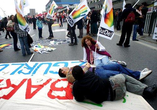 Taksim'de kalabalık kadraja sığmadı - Resim 35