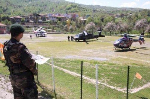 Başbakan Erdoğan'a 3 helikopterli koruma - Resim 1
