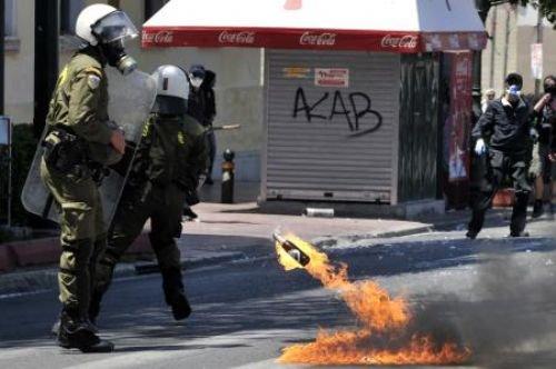 Yunanistan'da olaylı gün - Resim 32