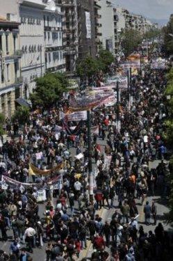 Yunanistan'da olaylı gün - Resim 17