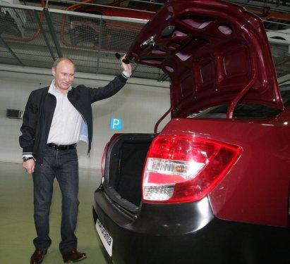 Putin Lada direksyounda - Resim 4