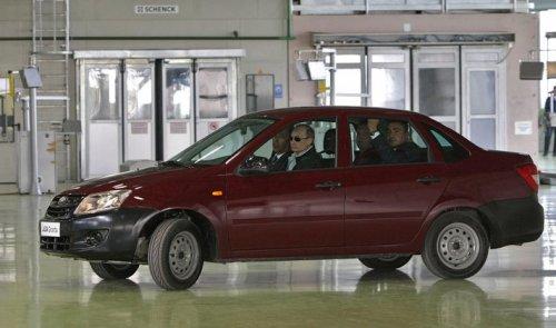Putin Lada direksyounda - Resim 5