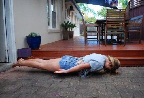 Yeni moda eylem: Planking - Resim 54