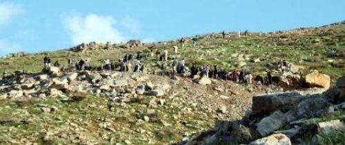 BDP'liler dağlarda PKK'lı cenazesi aradı  - Resim 12