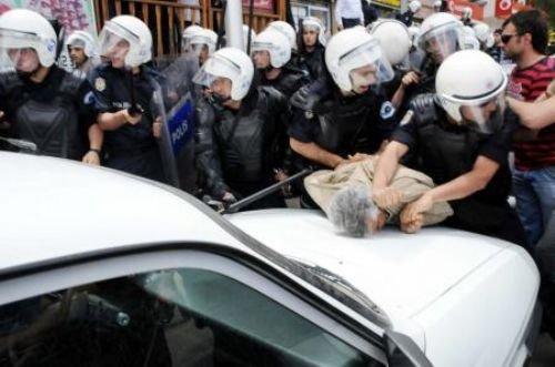 Polisle BDP'liler arasında gerginlik