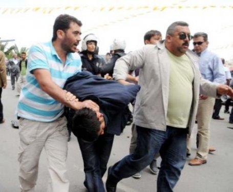 Polisle BDP'liler arasında gerginlik