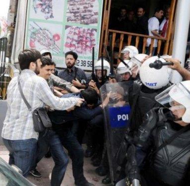 Polisle BDP'liler arasında gerginlik