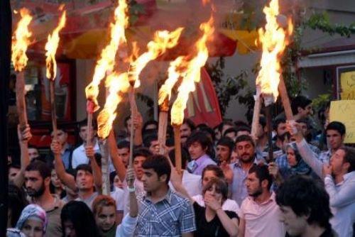 Denizli'de gergin gece - Resim 2