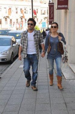 Burcu Kara ve Buğra Gürsoy el ele - Resim 5