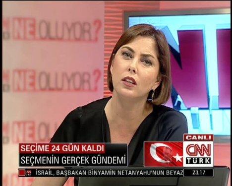 Canlı yayında deprem paniği