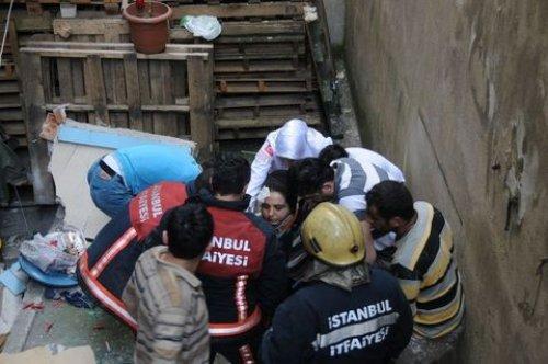 İstanbul Esenler'de balkon faciası - Resim 11