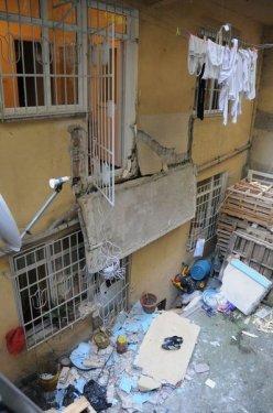 İstanbul Esenler'de balkon faciası - Resim 4