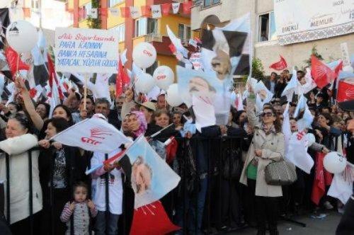Kılıçdaroğlu'nun Rize mitingi - Küfürlü pankart - Resim 38