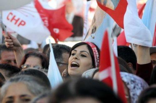 Kılıçdaroğlu'nun Rize mitingi - Küfürlü pankart - Resim 31