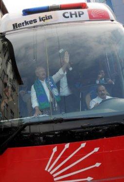 Kılıçdaroğlu'nun Rize mitingi - Küfürlü pankart - Resim 16