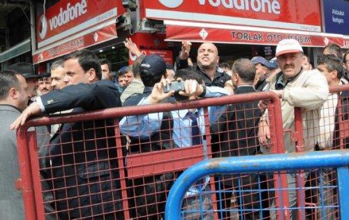 Kılıçdaroğlu'nun Rize mitingi - Küfürlü pankart - Resim 1