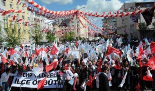 Kılıçdaroğlu'nun Rize mitingi - Küfürlü pankart - Resim 26