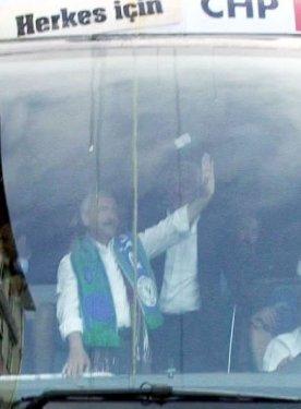 Kılıçdaroğlu'nun Rize mitingi - Küfürlü pankart - Resim 5