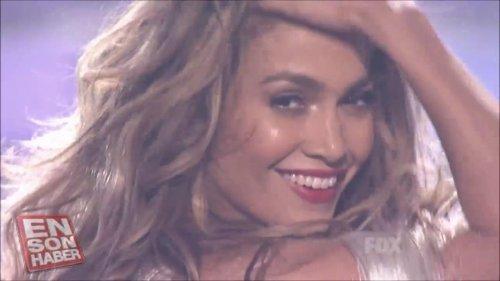 JLO'dan eşi Marc Anthony'ye ateşli öpücük